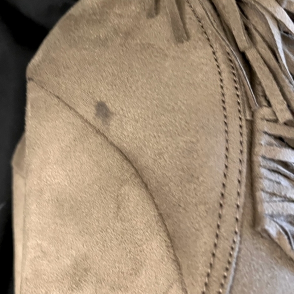 Wedged suede boot - Picture 3 of 3